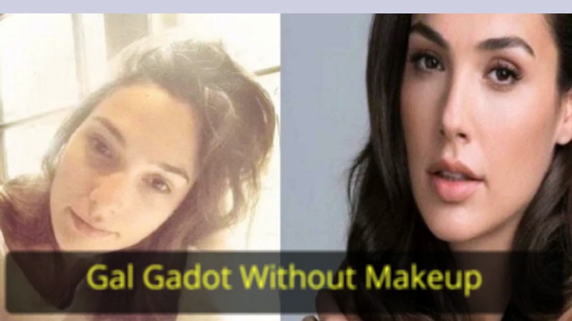 Gal Gadot Without Makeup - Celebrity Without Makeup