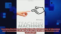 FREE DOWNLOAD  Teaching Machines Learning from the Intersection of Education and Technology Techedu A  BOOK ONLINE