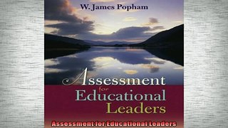 FREE PDF  Assessment for Educational Leaders  BOOK ONLINE