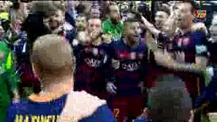 HQ2:15 FC Barcelona’s League Title celebration 15/16 (II): Players' joy in Granada