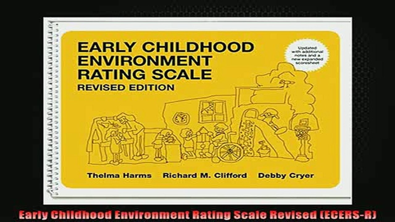 READ book  Early Childhood Environment Rating Scale Revised ECERSR READ ONLINE