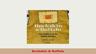 Download  Buckskin  Buffalo Read Full Ebook