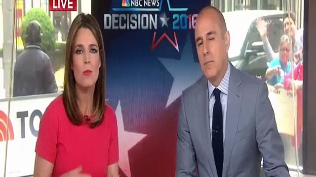 Donald Trump Denies Washington post Audio FULL Interview On The Today Show 5_13_2016