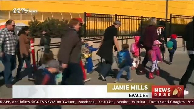 Canada wildfire- evacuees left in limbo as fire rages on