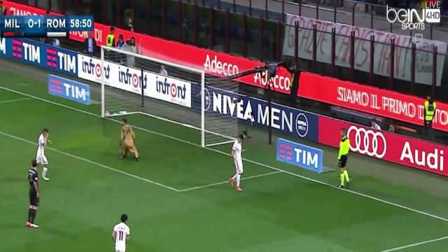 اهداف مباراة روما وميلان 3-1 شاشة كاملة ( الدوري الايطالي 2016 ) HD