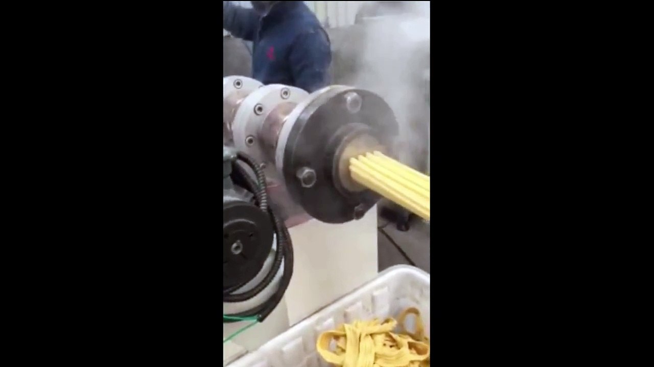 ~puffed corn snack food extruder production line  double screw extruder machine series