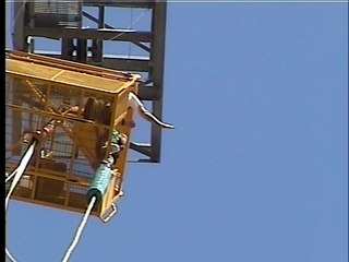 Mon saut a l'élastique a Ibiza :p