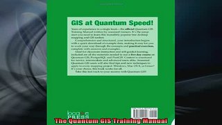 READ book  The Quantum GIS Training Manual Full EBook