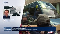 Loi Travail: nouveaux incidents et dégradations à Rennes