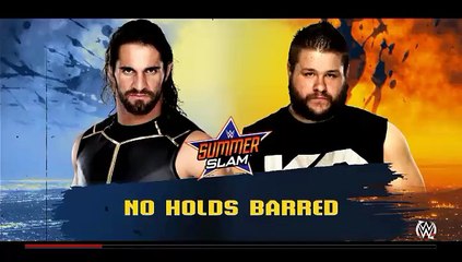 Seth Rollins vs Kevin Owens - No Holds Barred | WWE Summerslam | WWE 2K16 PC Gameplay