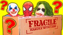BATMAN Huge Mystery Box! vs SPIDERMAN vs Crazy Joker - Fun Superhero Movie in Real Life – SHMIRL (1080p)