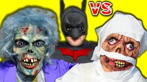 Batman vs Crazy Joker Zombie vs Mummy Castle Zombies In Real Life Superhero Movie! SHMIRL (1080p)