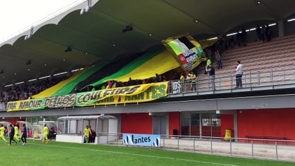 La Brigade Loire a investit le stade Marcel-Saupin