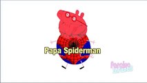 Familia Peppa Pig la cerdita   Disfraces de Spiderman   Videos de Peppa