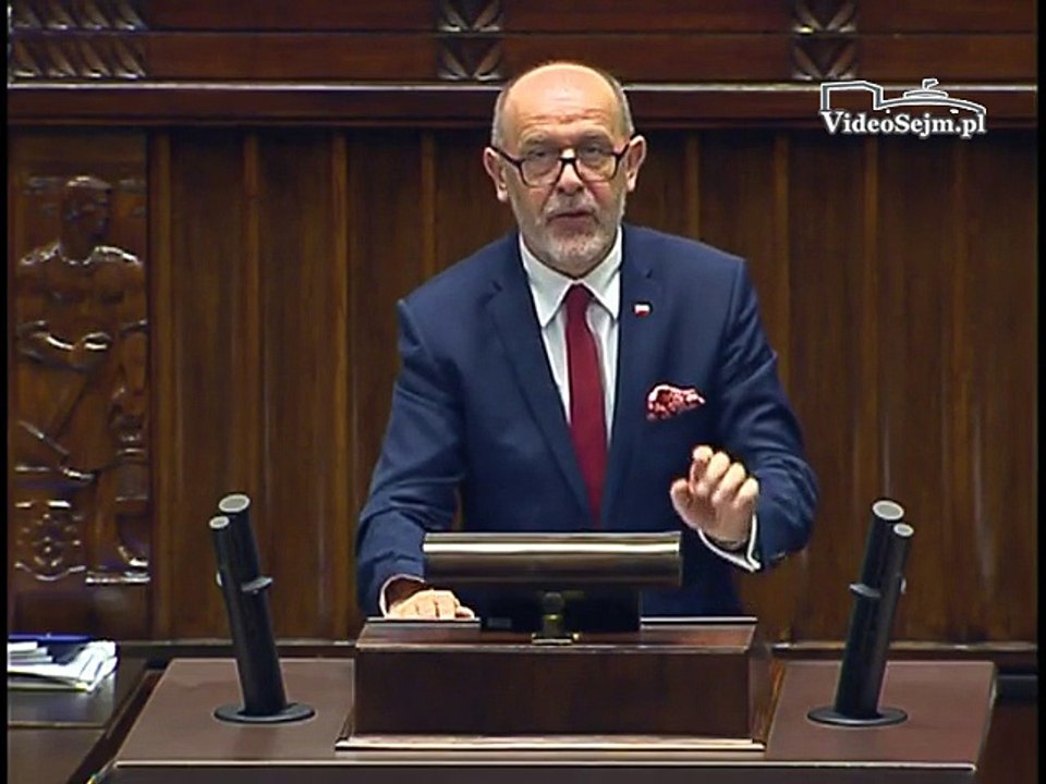 Poseł Jan Mosiński - Wystąpienie z dnia 12 maja 2016 roku.