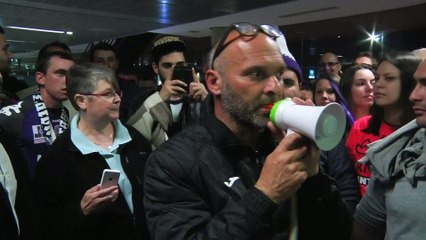 Foot - L1 - TFC : Les joueurs fêtés en héros à leur retour