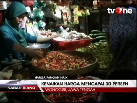 Jelang Ramadhan Harga Pangan di Sejumlah Daerah Naik