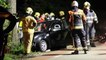 Beelden: Zwaargewonden bij ongeval in Lucaswolde - RTV Noord