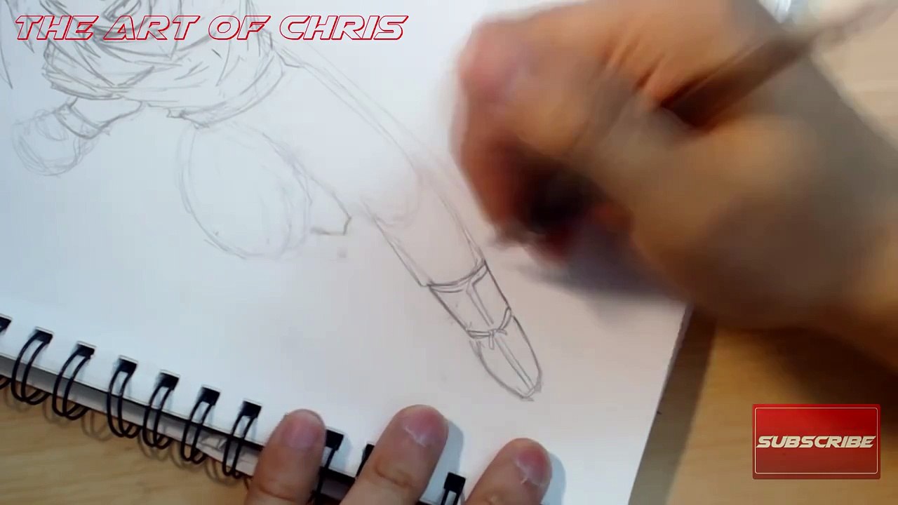 Speed Sketching Pencils # 3 | Goku | No commentary