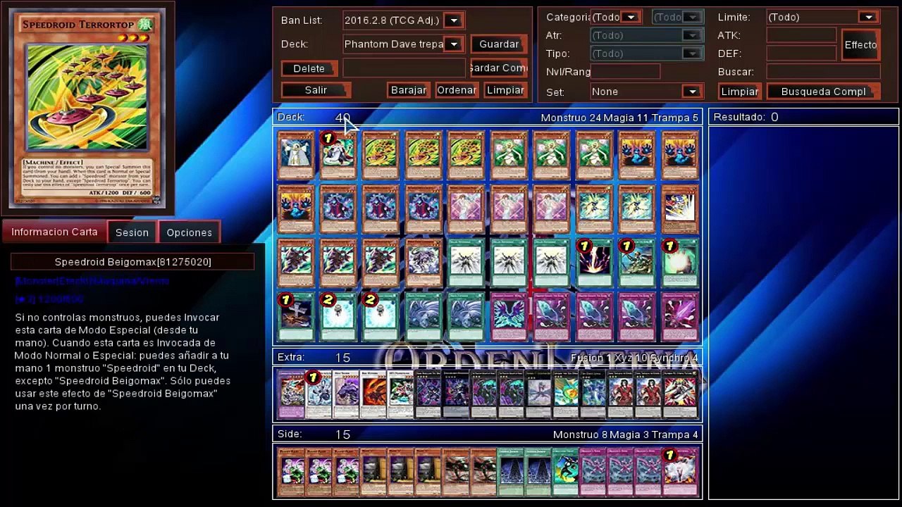 Deck Phantom Knight  3er lugar Regional Canada