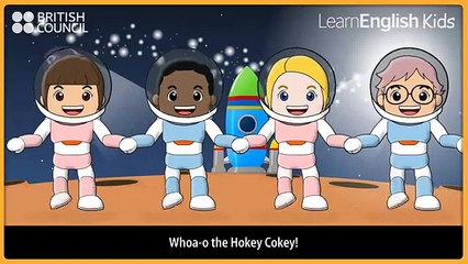 The Hokey Cokey, Nursery Rhymes & Kids Songs, Learn English Kids, British Council