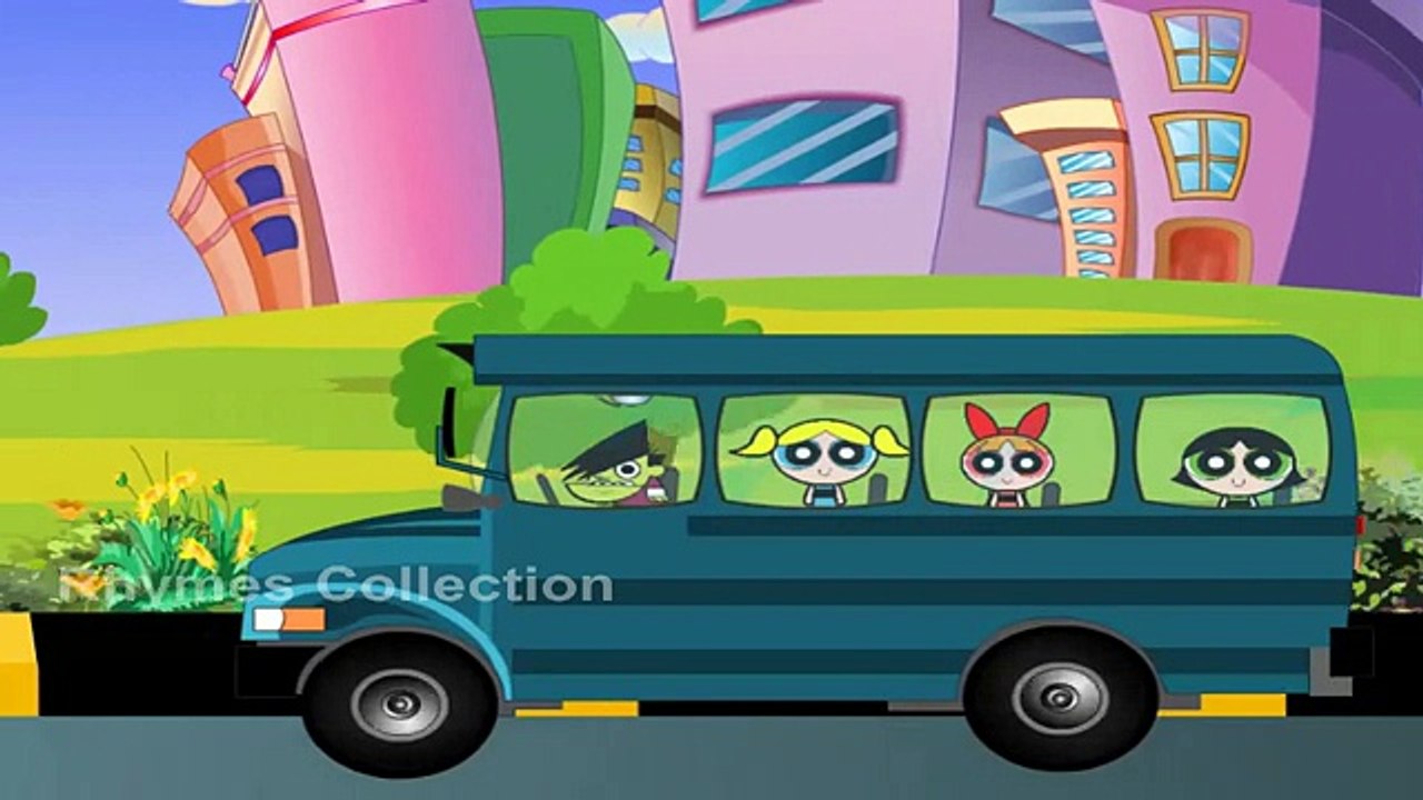 The Wheels On The Bus English Rhymes For Kids - Nursery Rhymes - 3D Animated Rhymes