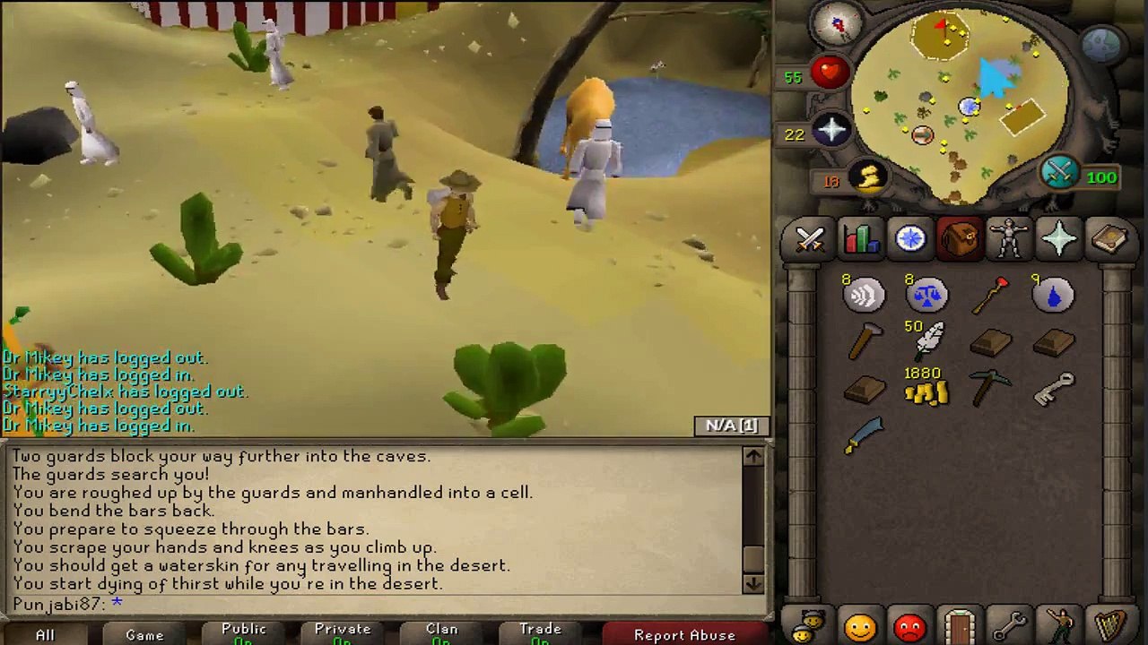 runescape 2007 the tourist trap quest guide