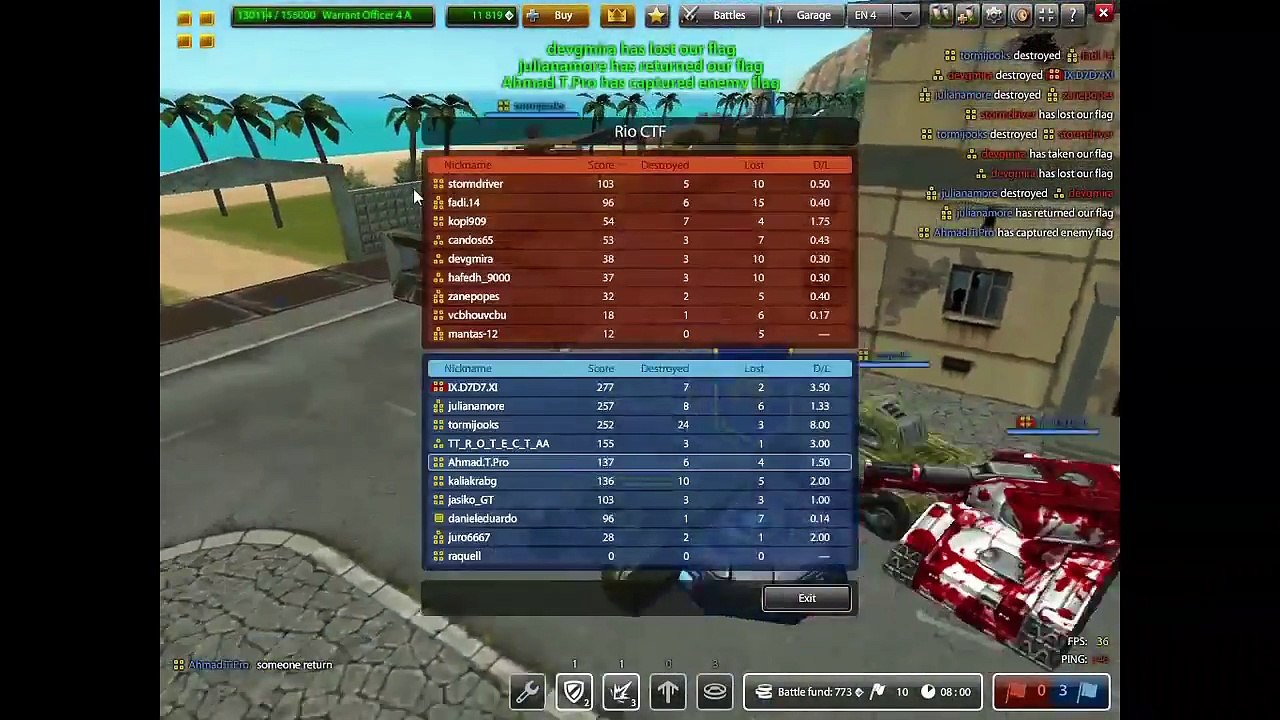 TankiOnline - Gameplay #16 (Rio CTF)