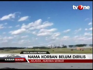 Detik-detik Pesawat Jatuh Saat Beraksi di Udara