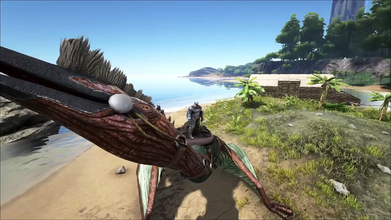 Ark Survival Evolved Ep 6 Doedicurus tame, New base, and THE WALL