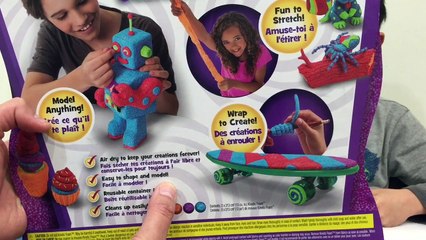 KINETIC FOAM Unboxing, Review and Free Play Fun Time Kids Activities | Liam and Taylor's Corner