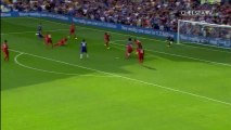 Eden Hazard ! The Belgian scoring against Lecester