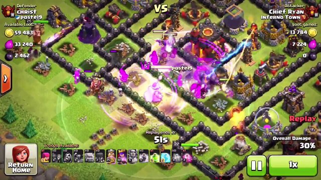 Clash of Clans - Trophy Pushing To Titans #3 - 3600+