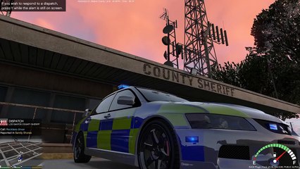 ♦GTA 5[PC]♦LSPDFR#23: UK Police Mitsubishi Evolution 9