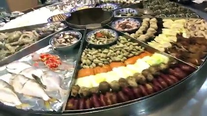 Chinese Seafood Steam Table -