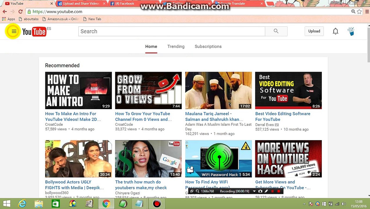 How To Find YouTube Video Url and share on Facebook and Twitter(Manually)