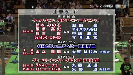 05.04.2016 Kaito Kiyomiya vs. Shiro Tomoyose (NOAH)