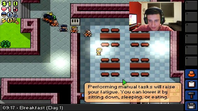 The Escapists w/ Serge #1 | WELCOME TO THE PRISON |