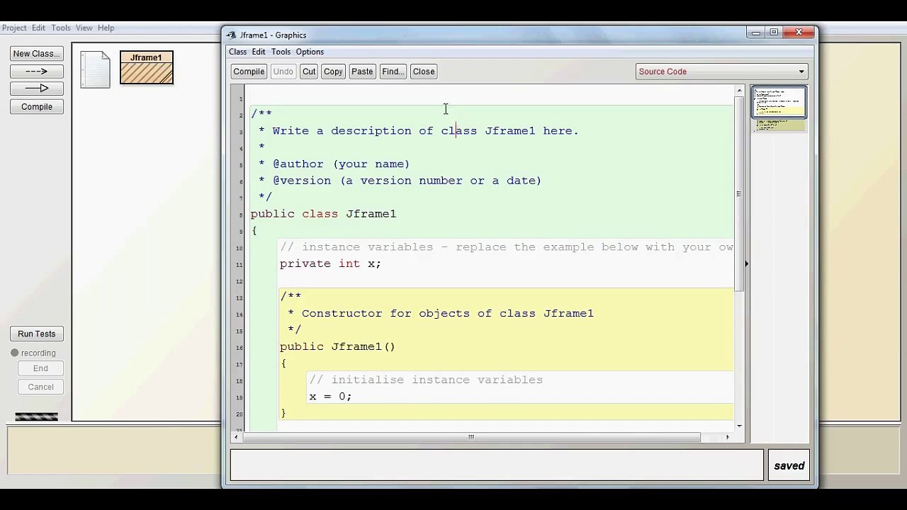 Java Graphics - Creating a JFrame - CrazyWhiz
