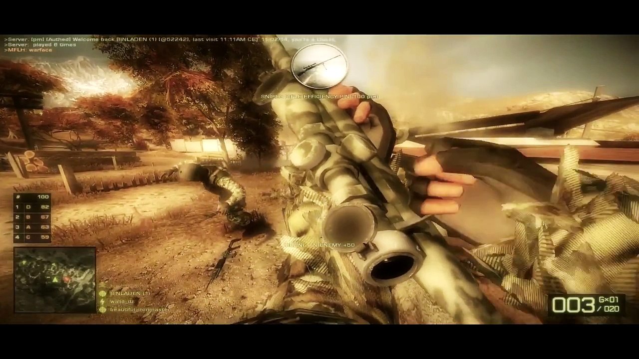 BFBC2 REMASTERED SNIPER MONTAGE