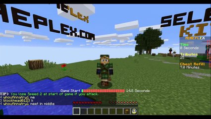 Let's Play Minecraft Hunger Games Ep. 1 I GOTS DA DIAMOND SWORD!
