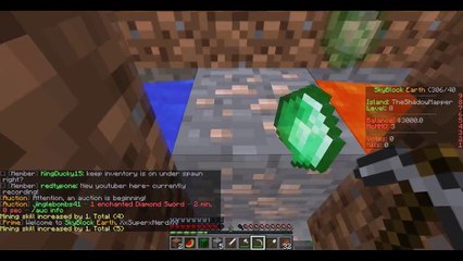 Skyblock Earth E1: Skyblock On A Server!