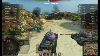 Danish   World of tanks Lets play Ep 18 Min føste tier 8 lowe