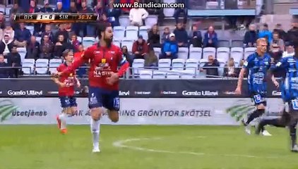 Kapcevic GOAl (1:1) Orgryte vs IK Sirius (2016.05.15)
