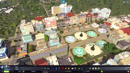 Cities Skylines - Episode 4: Christmas Plaza
