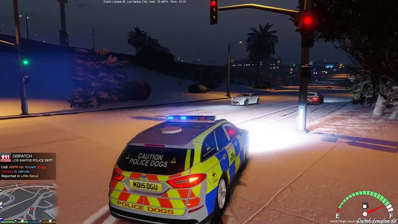 ♦GTA 5[PC]♦LSPDFR #21: Foot Pursuit. ••UK Police/Ford Mondeo••