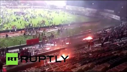 Crazy Turkish Fans Set Stadium On Fire After A Defeat!