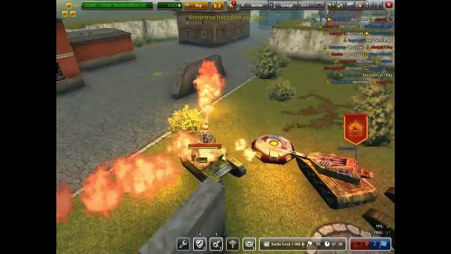TankiOnline Gameplay #14 (Aleksandrovsk CTF)