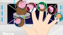 Peppa Pig FUNNY STORIES - Peppa Pig Star Wars - Finger Family Nursery Rhymes