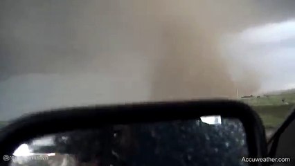 Extreme up-close video of tornado near Wray CO
